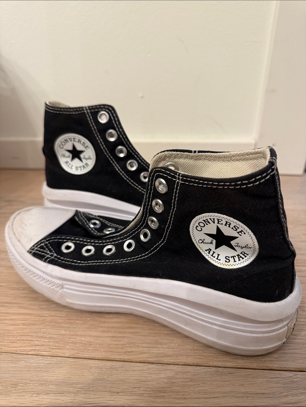Converse platform sneakers